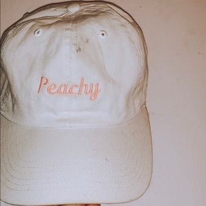 Brandy Melville “peachy” Baseball Cap